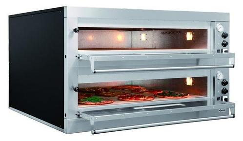 Pizzaoven | ET 205-2BK | 2x9 Ø33cm | 2 Kamers | Bodem van, Zakelijke goederen, Horeca | Keukenapparatuur, Nieuw in verpakking
