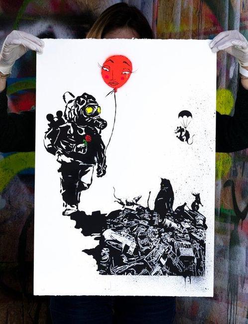 UTOPIA (1983) - Apocalipse, Antiek en Kunst, Kunst | Schilderijen | Modern