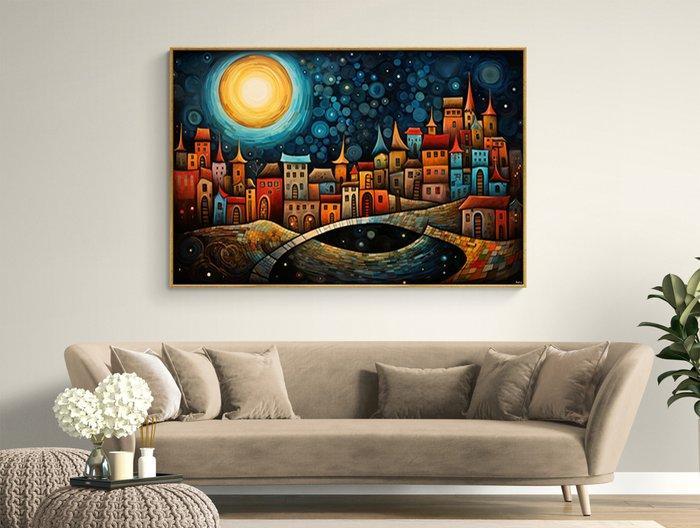 Felix van Horst - Radiant Moon (XXL), Antiek en Kunst, Kunst | Designobjecten