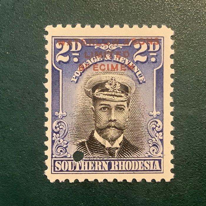 Zuid-Rhodesië 1914 - 2 Pence drukproef van de firma Waterloo, Postzegels en Munten, Postzegels | Europa | UK