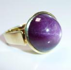 Bague - 14 carats Or jaune -  30.00ct. tw. Rubis étoilé -, Bijoux, Sacs & Beauté, Bagues