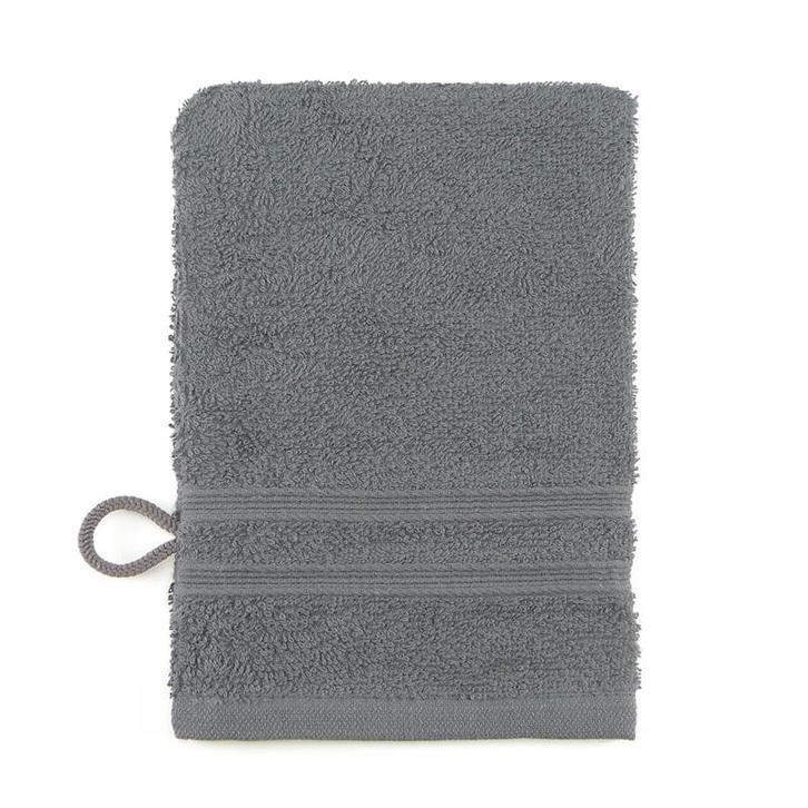Débarbouillette Gris Foncé 15x22cm - Treb ADH, Huis en Inrichting, Badkamer | Badtextiel en Accessoires, Overige kleuren, Nieuw