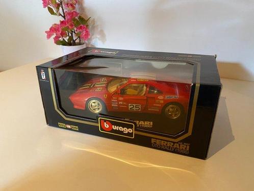 Bburago 1:18 - Voiture miniature - Ferrari GTO Rally - 3057, Hobby en Vrije tijd, Modelauto's | 1:5 tot 1:12