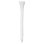 vidaXL 1000 st Golftees 83 mm bamboe wit, Verzenden