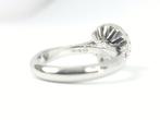 Ring - 18 karaat Witgoud Diamant (Natuurlijk) - Certificaat, Nieuw
