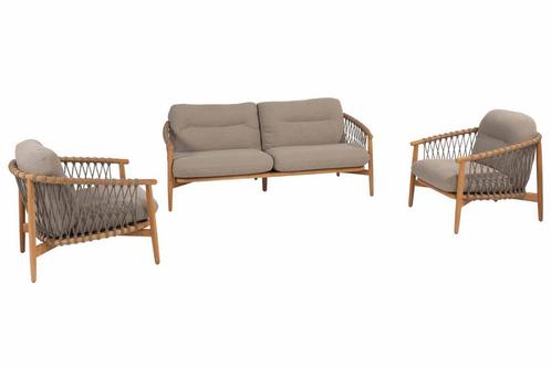 4 Seasons Outdoor Nora loungeset teak |, Tuin en Terras, Tuinsets en Loungesets