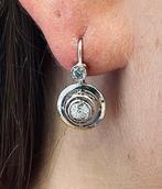 Oorbellen Platina Diamant (Natuurlijk), Nieuw