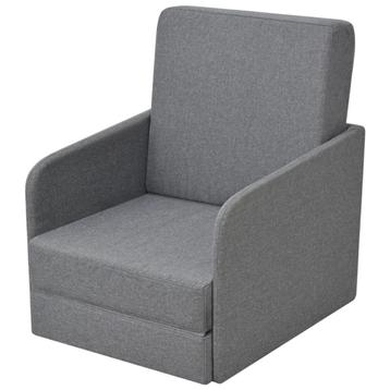 Uitklapbare Fauteuil - Grijs | Retour Deal | -40% beschikbaar voor biedingen