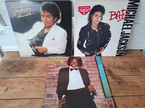 Michael Jackson - Thriller, Off the Wall, Bad - Différents, Cd's en Dvd's, Vinyl Singles