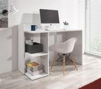 Bureau Pierre - Wit - 120 cm, Huis en Inrichting, Bureaus, Verzenden, Nieuw