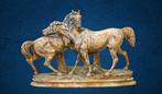 sculptuur, Grande gruppo scultoreo Cavalli, dal modello di, Antiek en Kunst