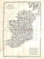 Ierland, Kaart - Noord-Ierland, Verenigd Koninkrijk, Dublin;, Livres, Atlas & Cartes géographiques