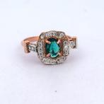 Zonder Minimumprijs - Armring - 9 kt. Roségoud - 1.35ct. tw., Handtassen en Accessoires, Antieke sieraden