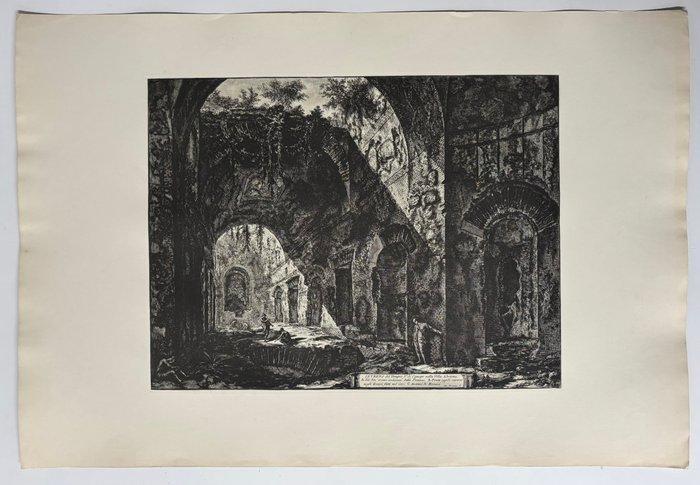 Giovanni Battista Piranesi (1720-1778) - Interno del Tempio, Antiek en Kunst, Antiek | Overige Antiek