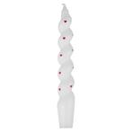 Rood Witte Kaars Hartjes 2st, Verzenden, Nieuw