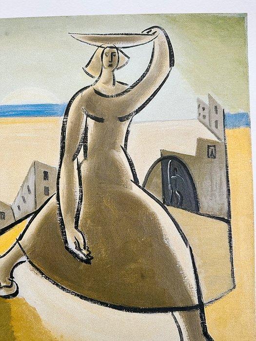 Sylvain Sauvage (1888-1948) - Femme à la fenetre, Antiek en Kunst, Antiek | Overige Antiek