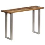 Table console Bois de récupération et acier 120x35x76 cm, Verzenden