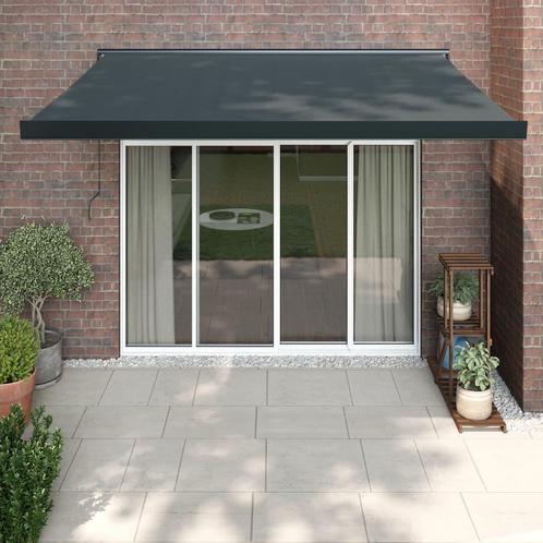 vidaXL Luifel uittrekbaar 3,5x2,5 m stof en aluminium, Tuin en Terras, Zonneschermen, Nieuw, Verzenden