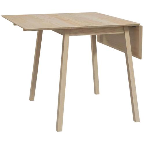 TRUUSK Opklapbare Houten Eettafel - Voor 2-4 Personen - 110, Huis en Inrichting, Tafels | Eettafels, Verzenden