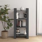 vidaXL Boekenkast/kamerscherm 60x35x125 cm massief hout, Huis en Inrichting, Kasten | Boekenkasten, Verzenden, Nieuw