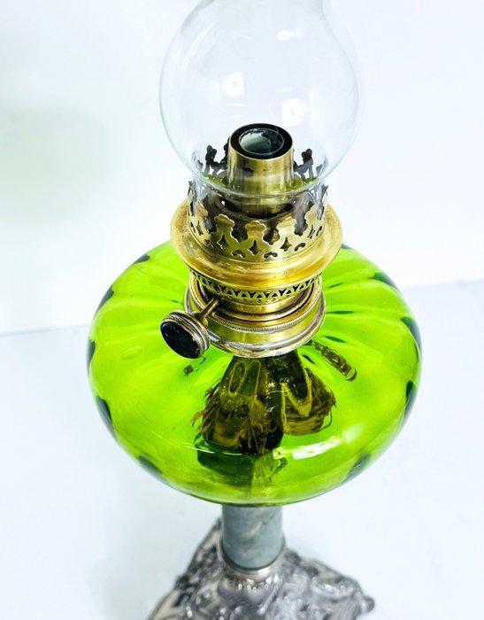 Kaestner Koebelmann Erfurt - Petroleumlamp - Glas, Metaal, Antiek en Kunst, Curiosa en Brocante