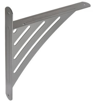 Plankdrager Met strepen Grijs 194x200, Huis en Inrichting, Kasten | Wandmeubels, Nieuw, Overige materialen