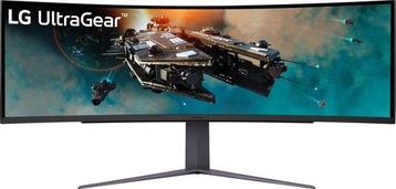 LG UltraGear 49GR85DC - DQHD Curved UltraWide Gaming Monitor beschikbaar voor biedingen