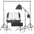 vidaXL Fotostudioset met verlichtingsset, Audio, Tv en Foto, Fotografie | Fotostudio en Toebehoren, Verzenden, Nieuw