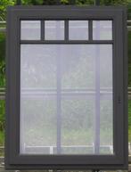 pvc raam , chassis , venster 100 x 135 zwart ral 9004, Nieuw, Kunststof, Raamkozijn, Ophalen of Verzenden