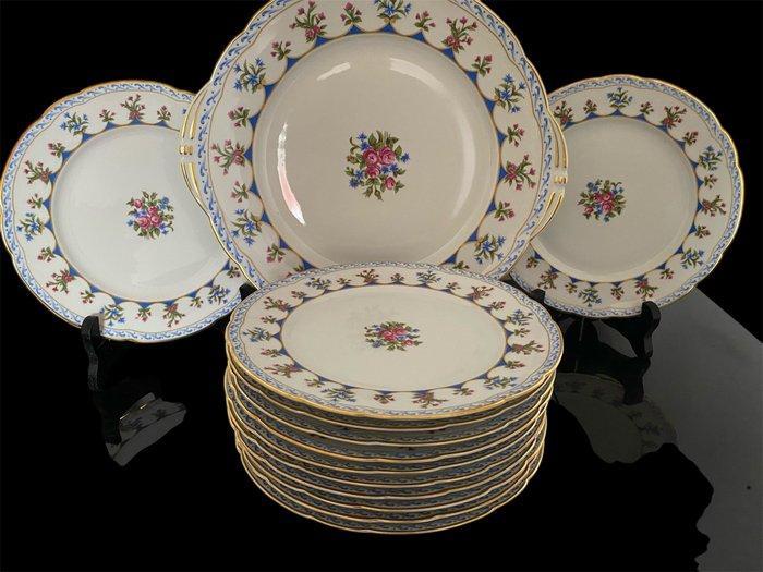 L. Bernardaud & Cie - Dessertservies (13) - Chateaubriand -, Antiek en Kunst, Antiek | Meubels | Tafels