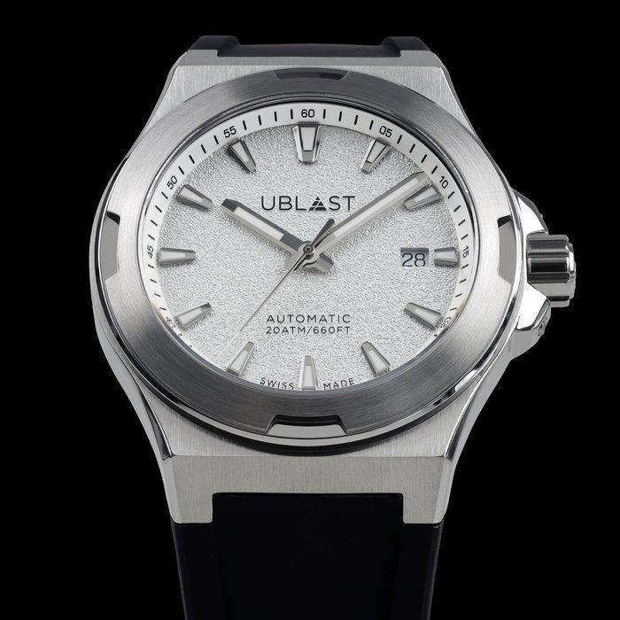 Ublast - Beyond - Automatic Swiss Made - REF.UBBEYS42WH -, Handtassen en Accessoires, Horloges | Heren