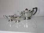 Chippendale - zilveren theeset EPNS | Vintage set van 3 -, Antiek en Kunst