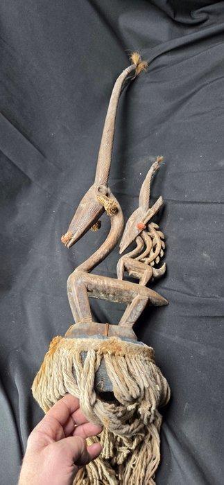Origineel goed Ti wara crest - Mali - Bambara - De stand is, Antiek en Kunst, Kunst | Niet-Westerse kunst