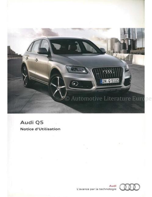 2012 AUDI Q5 INSTRUCTIEBOEKJE FRANS, Auto diversen, Handleidingen en Instructieboekjes