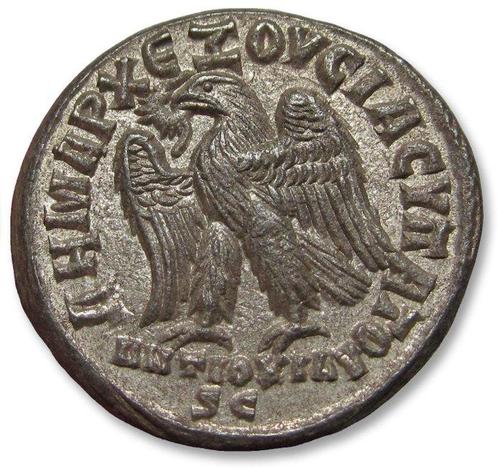 Romeinse Rijk. Philip II (AD 247-249). Tetradrachm Antiochia, Postzegels en Munten, Munten | Europa | Niet-Euromunten