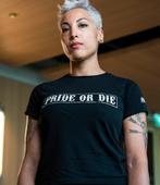 PRiDE or DiE Women Fight Club T-Shirt Zwart, Pride or Die, Verzenden, Zwart, Vechtsport