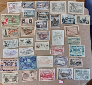 Autriche. - 193 Notgeldscheine Heller - 1920s (Sans Prix de