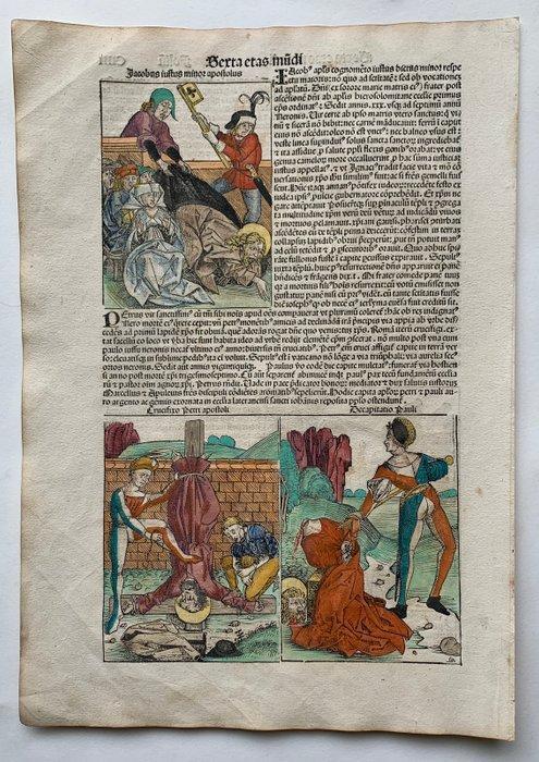 Hartmann Schedel/ Wohlgemut/ Pleydenwurff/Dürer - The, Antiek en Kunst, Antiek | Boeken en Manuscripten