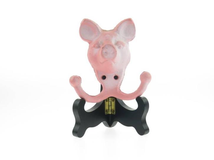 Kapstokhaak gietijzer Varken, Maison & Meubles, Accessoires pour la Maison | Autre, Envoi