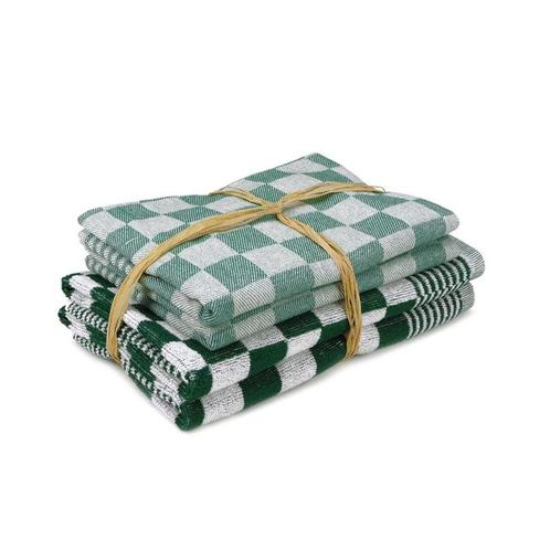 Set Textile Cuisine Vert 2x Serviette 50x50cm + 2x Torchon 6, Maison & Meubles, Cuisine | Linge de cuisine, Envoi