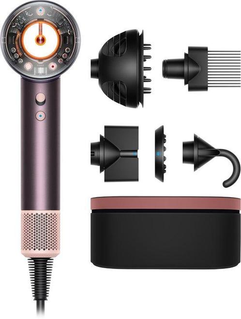 Dyson Supersonic Nural™ - Föhn - Jasper plum (Fohnborstel, Handtassen en Accessoires, Uiterlijk | Haarverzorging, Nieuw, Verzenden