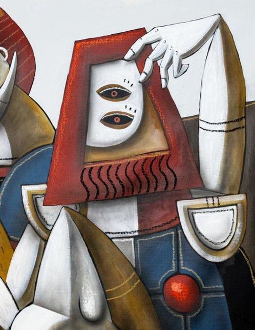 SKEPA - Gloire au taureau (XXL), Antiek en Kunst, Kunst | Schilderijen | Modern