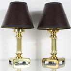 Herda - Lampe de table - Laiton - Deux lampes de table, Antiquités & Art, Curiosités & Brocante