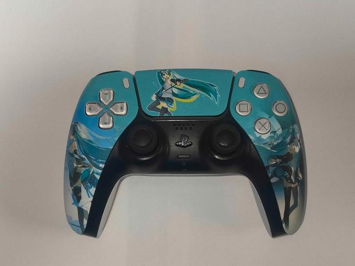 Sony DualSense Wireless Custom Controller-Hatsune Miku, Games en Spelcomputers, Spelcomputers | Sony Consoles | Accessoires, Ophalen of Verzenden
