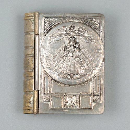Boîte à chapelet (1) - Métal argenté - Début du XXe siècle, Antiquités & Art, Art | Art non-occidental