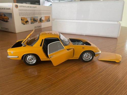 Autoart 1:18 - Modelauto - Lotus Elan S/E Coupé, Hobby en Vrije tijd, Modelauto's | 1:5 tot 1:12