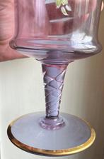 Vaas - Glas - Calice vetro boemo, Antiek en Kunst