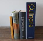 Auguste Escoffier en anderen - Lot with 5 cookery books -