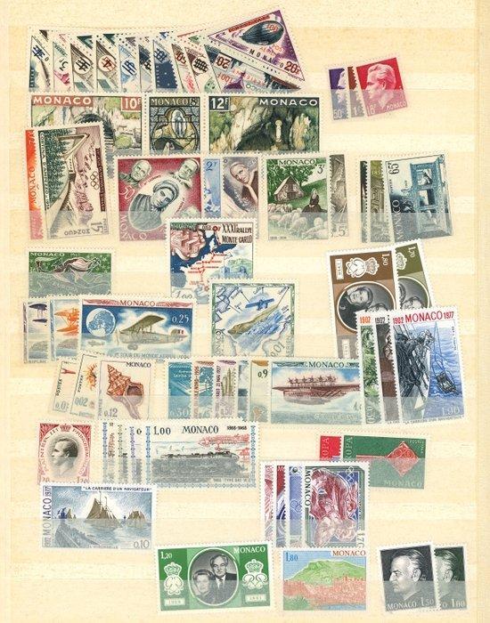 Monaco - Monaco, geheel nieuw/onberispelijk sinds de, Timbres & Monnaies, Timbres | Amérique