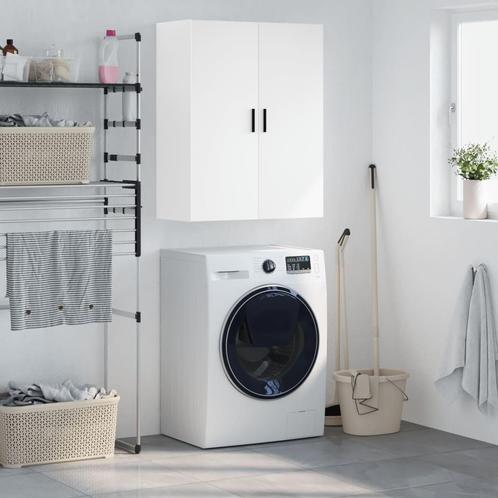 vidaXL Hangkast 69,5x34x90 cm wit, Huis en Inrichting, Kasten | Dressoirs, Nieuw, Verzenden